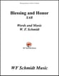 Blessing and Honor SAB choral sheet music cover